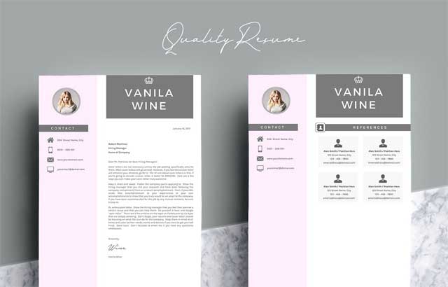 Creative Resume Template 4 Pages ByQuality Resume Free Download Creative-Resume-Template-4-Pages-ByQuality-Resume-Free-Download