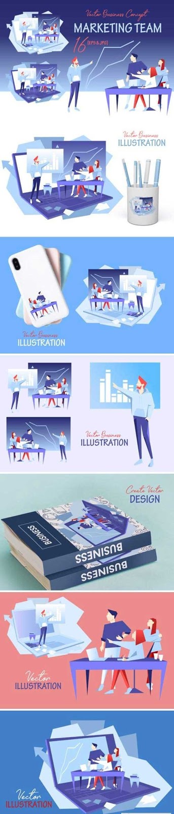 Marketing-Team-Vector-Design-Set-Infographics--Free-Download-psdly Marketing-Team-Vector-Design-Set-Infographics--Free-Download-psdly