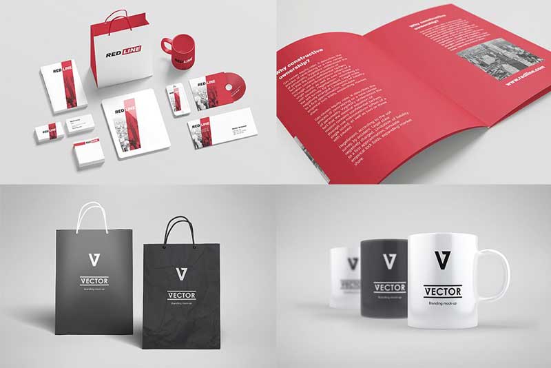 Branding Elements Mock-ups 42271 Branding Elements Mock-ups 42271