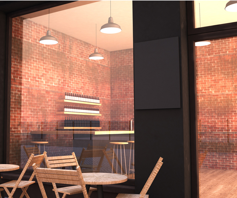 Outdoor Cafe Mockup 2 Outdoor Cafe Mockup 1