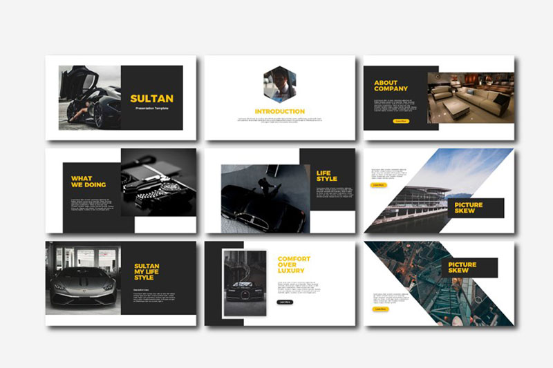 Sultan - Powerpoint Google Slides and Keynote Templates 4 Sultan Powerpoint Google Slides and Keynote Templates 1