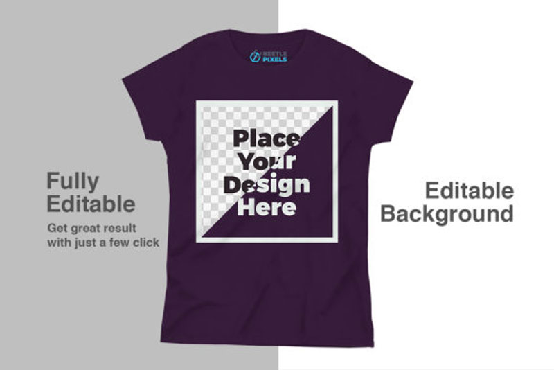 Women American Apparel Mockup 3 Women American Apparel Mockup 2