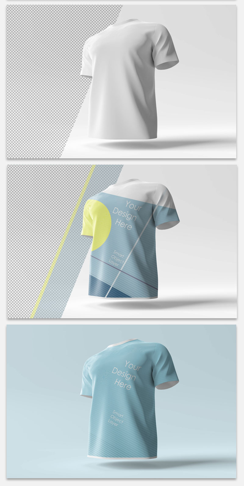 Premium T-shirt Mockups Free 2 t shirt mockup 1 2