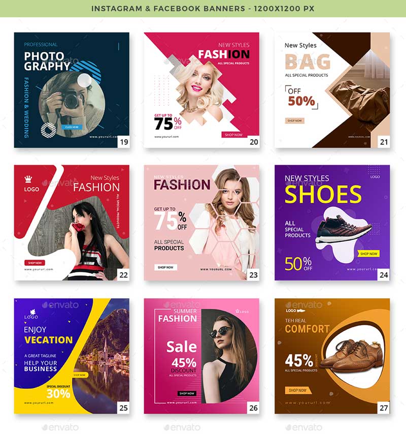 GR 50 Instagram and Facebook Banners 4 50 Instagram and Facebook Banners 2
