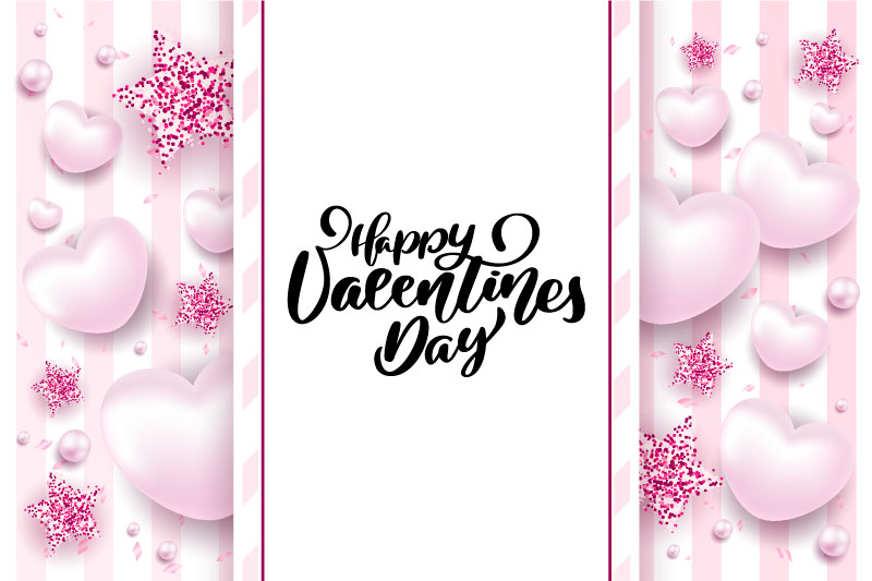Happy valentine day festive sparkle layout template design 6 Happy valentine day festive sparkle layout template design 5