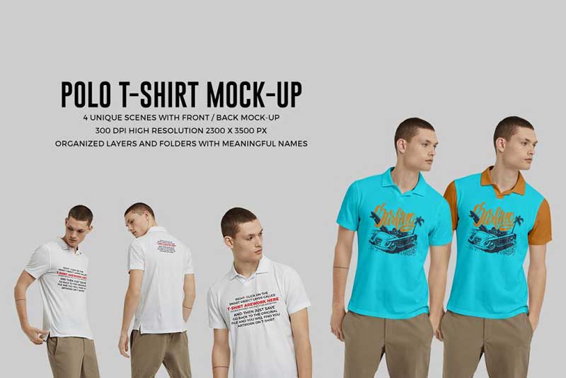 Polo Shirt Mock Up 1482354