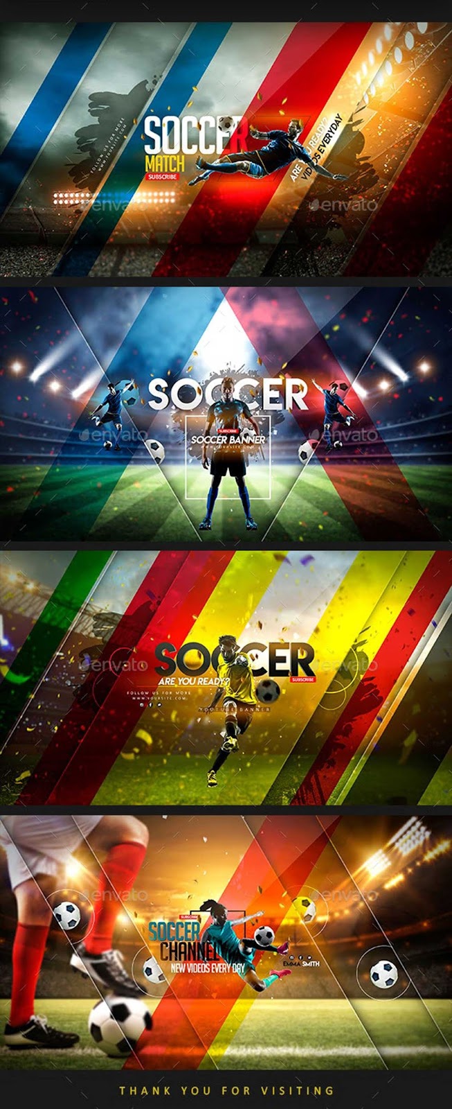 Soccer YouTube Banner 3 Soccer YouTube Banner 2