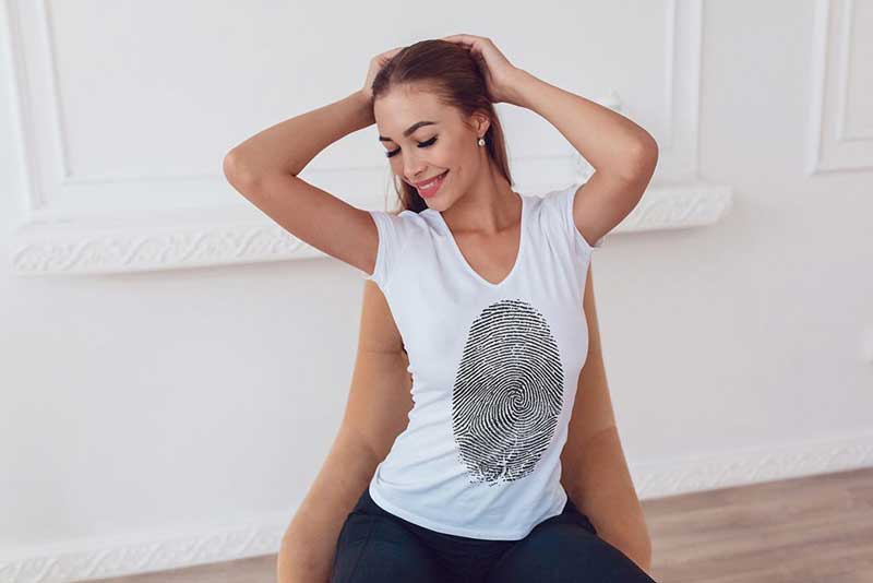 Hot look T-Shirt Mockup 4 T Shirt Mock Up with Hot Model 3