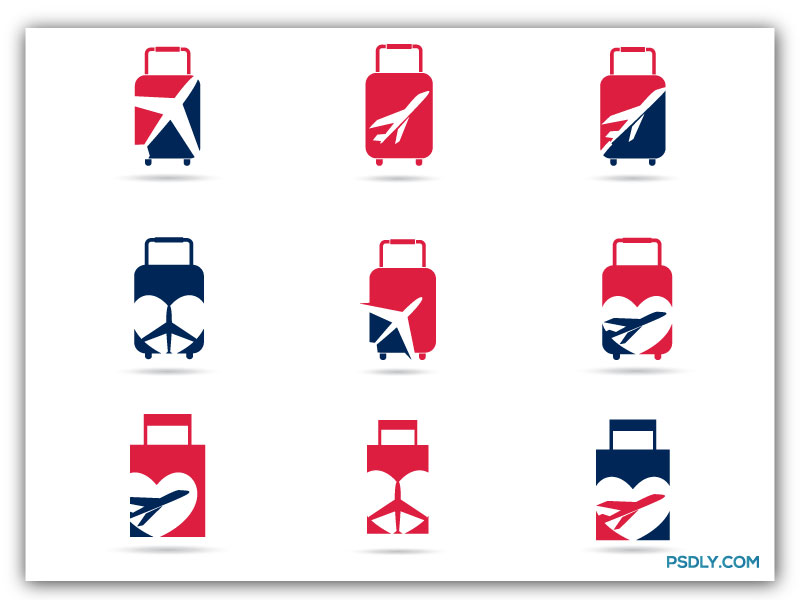 Airplane Travel Logo Design 2 Travel Logo 1