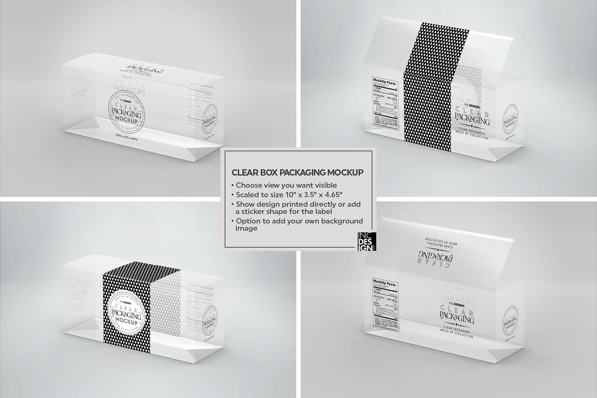 Clear Container Packaging Mockups Mega Bundle 6 clear4 8