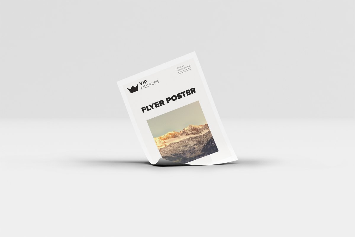 10 Poster Flyer Mockups 3087533 4 poster flyer mockups 4