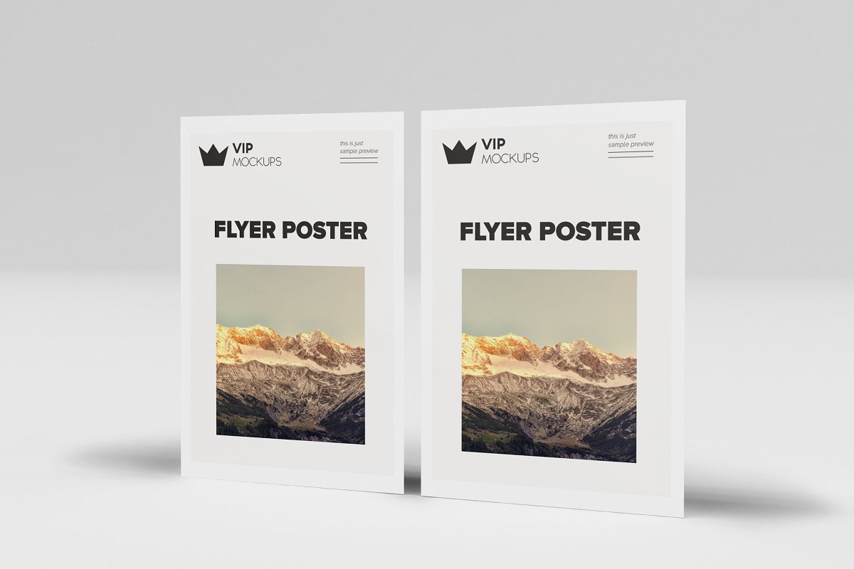 10 Poster Flyer Mockups 3087533 5 poster flyer mockups 6