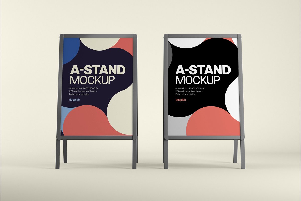 Advertising A-Stand Mockup Set 4430491 2 preview copy 2