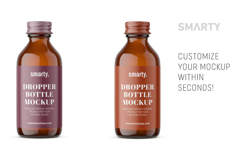 Amber Dropper Bottle Mockup 4658394 Amber Dropper Bottle Mockup 4658394