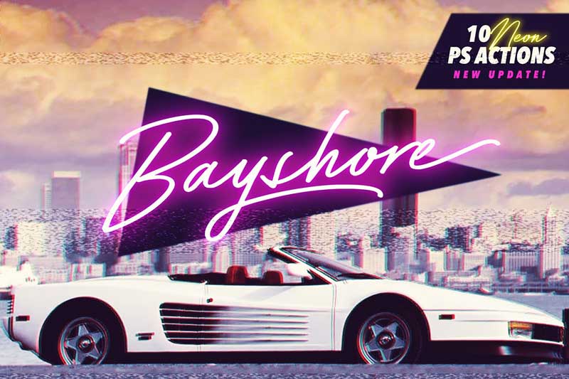 Bayshore 252B New2521 Neon Glow Styles 543283