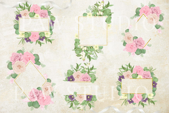 Boho Floral Frames Borders Wreath Clipar 3069225 4 Boho Floral Frames Borders Wreath Clipar Graphics 3069225 6 580x387 1