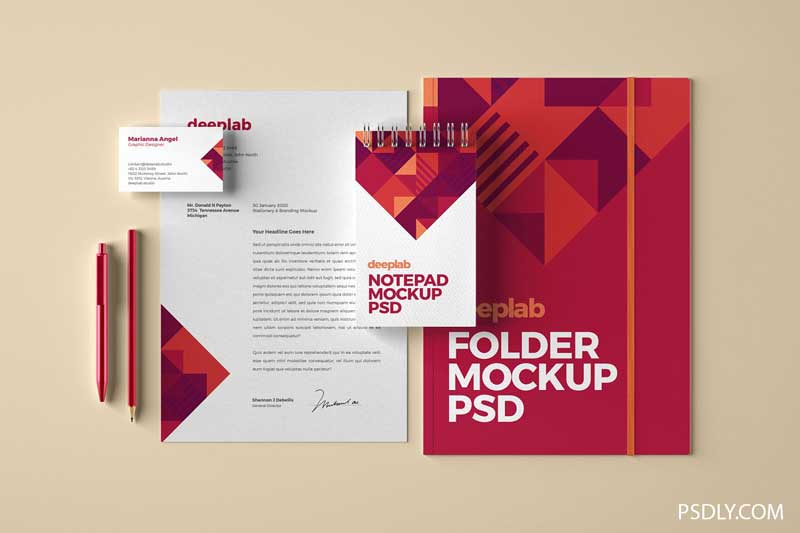 Branding Mockup Set Premium Free 2 Branding Mockup Set Premium Free 1