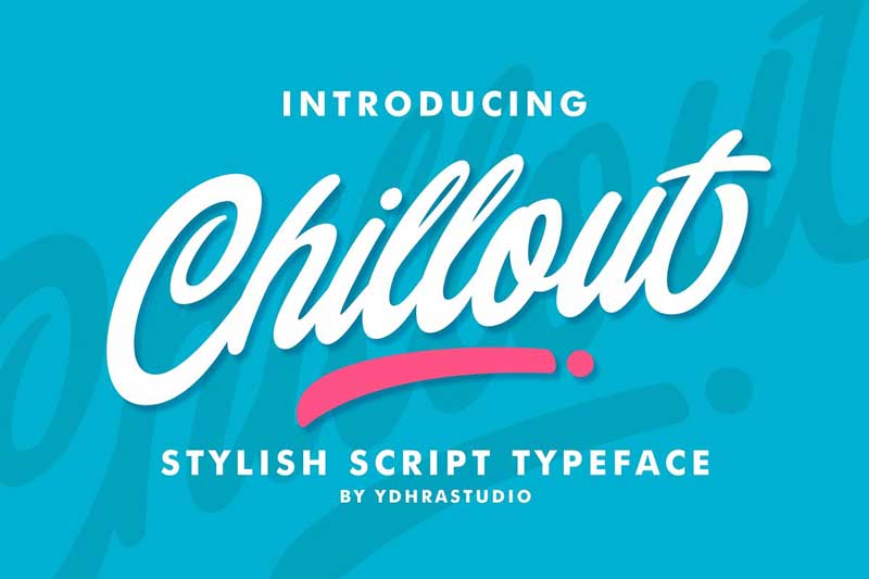 Chillout Typeface 252B Swash 3149105