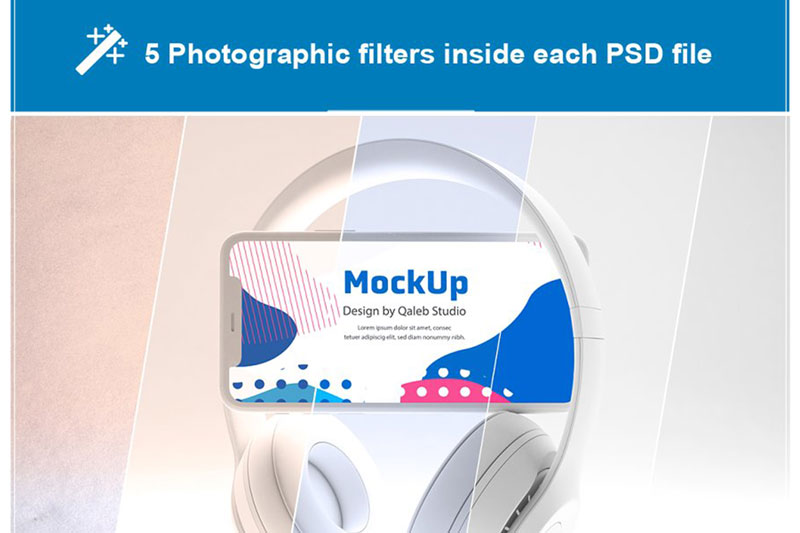 Clean iPhone Music App Mockup 4559353 3 Clean iPhone Music App Mockup 4559353 2