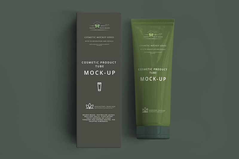 Cosmetic Tube Mockup 3054807 2 Cosmetic Tube Mockup 3054807 1