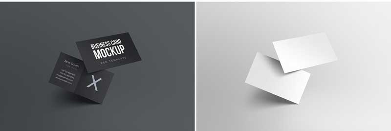 Floating Business Card Mockup 2 Floating Business Card Mockup 280081026 1