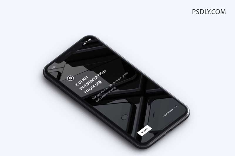 Modern Mobile Phone Mockup 2 Modern Mobile Phone Mockup 1