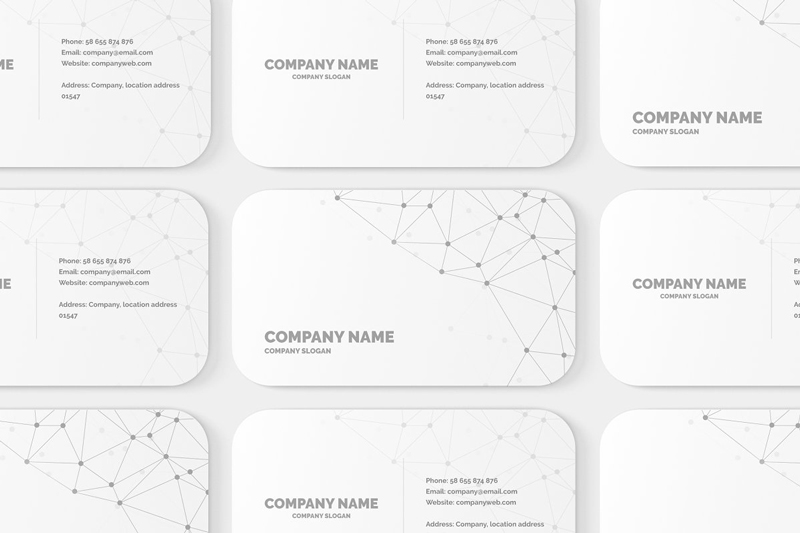 Rounded Corner Business Card Mockup 7 Rounded Corner Business Card Mockup 6