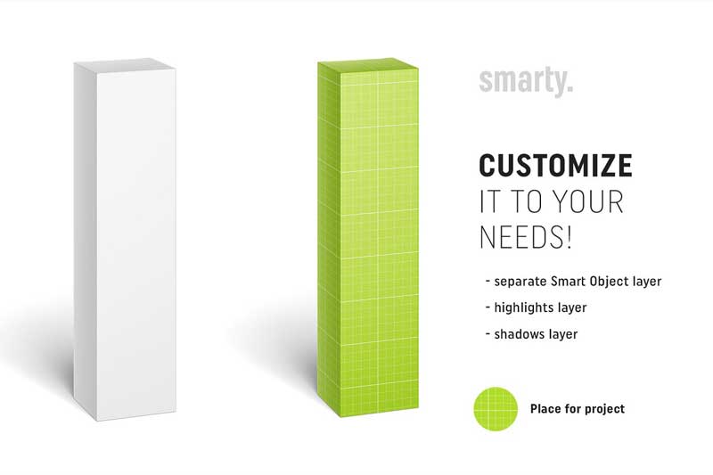 Universal box mockup 2 Universal box mockup 1