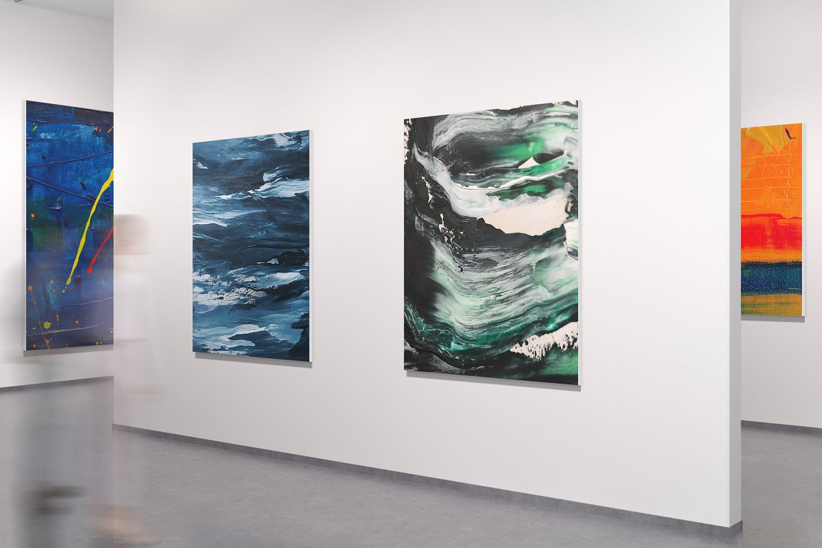 Art Gallery Mockup 4221110 Art Gallery Mockup 4221110