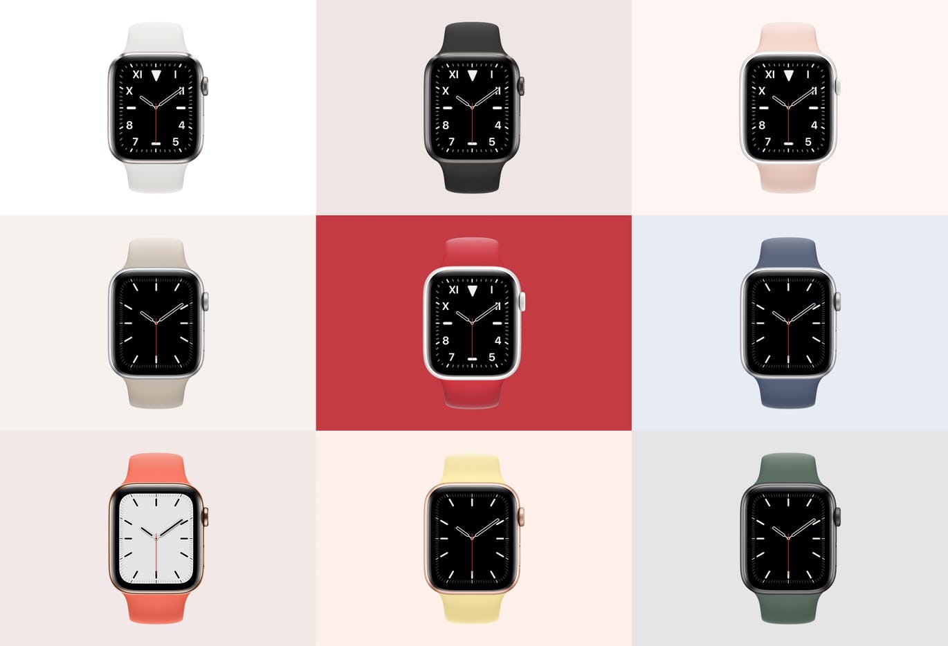 Apple Watch Mockup Series 5