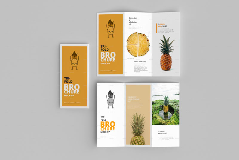 3-Fold (Tri-Fold) Brochure Mockups 26039647 3-Fold (Tri-Fold) Brochure Mockups 26039647