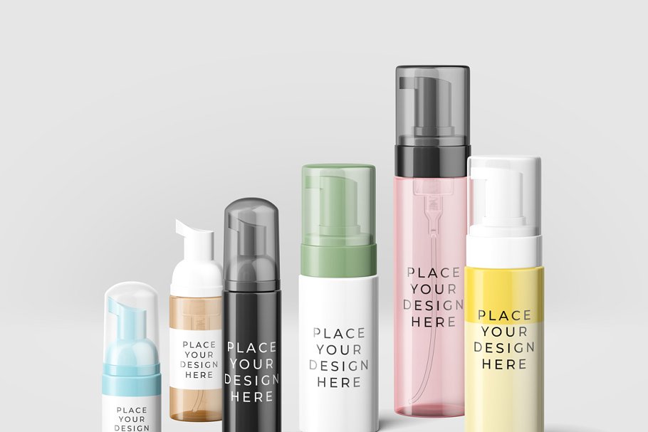 Cosmetic Bottles Mockup Vol 6 2752393 Cosmetic Bottles Mockup Vol 6 2752393