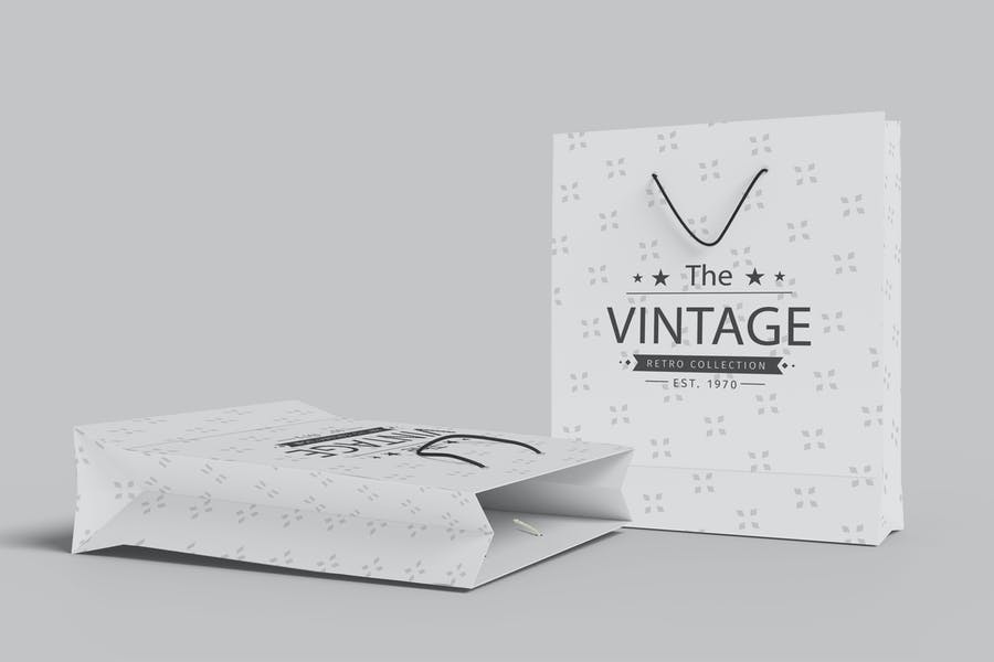 Shopping bag Mockup V.1-4 Shopping bag Mockup V.1-4