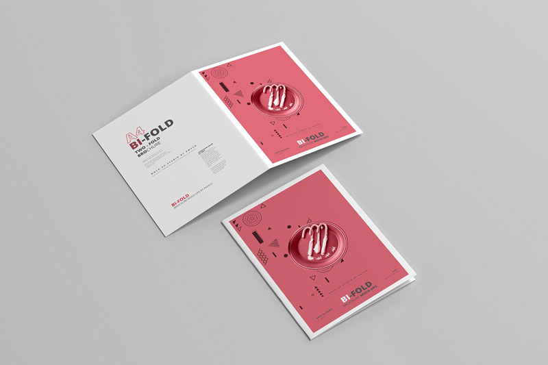 A4 Bi-Fold Brochure Mockups 4713388 A4 Bi-Fold Brochure Mockups 4713388