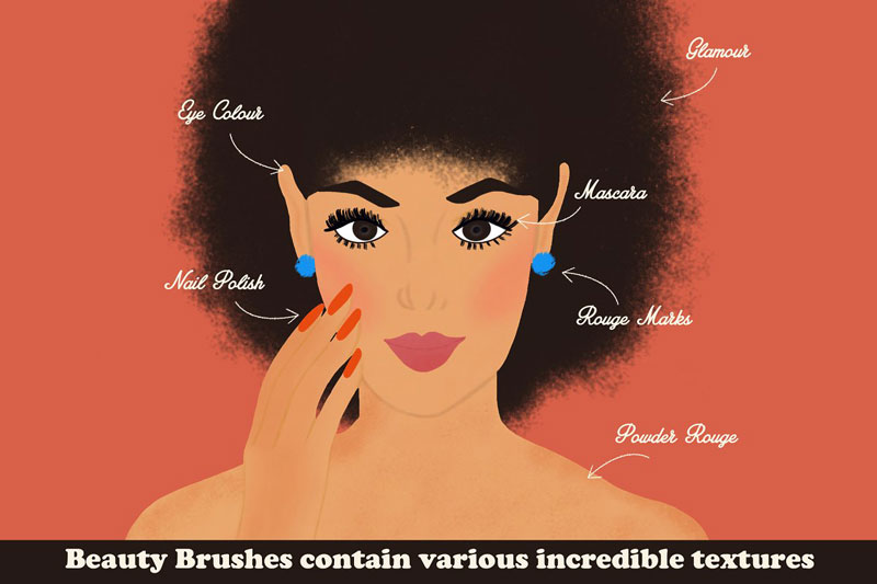 Beauty Brushes for Procreate 3821169 Beauty Brushes for Procreate 3821169