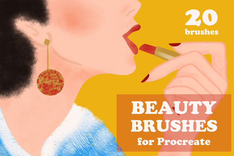Beauty Brushes for Procreate 3821169 Beauty Brushes for Procreate 3821169