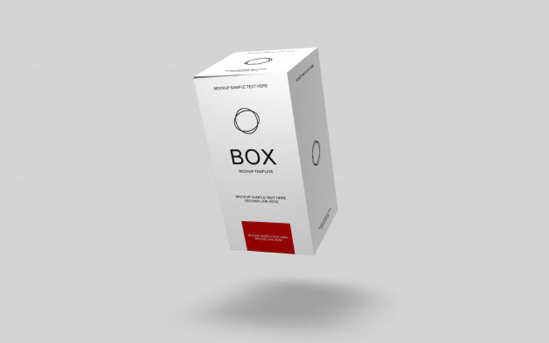 Box packaging mockup 2 Box packaging mockup 1