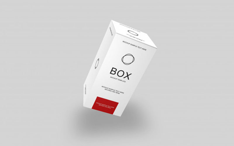 Box packaging mockup 3 Box packaging mockup 2