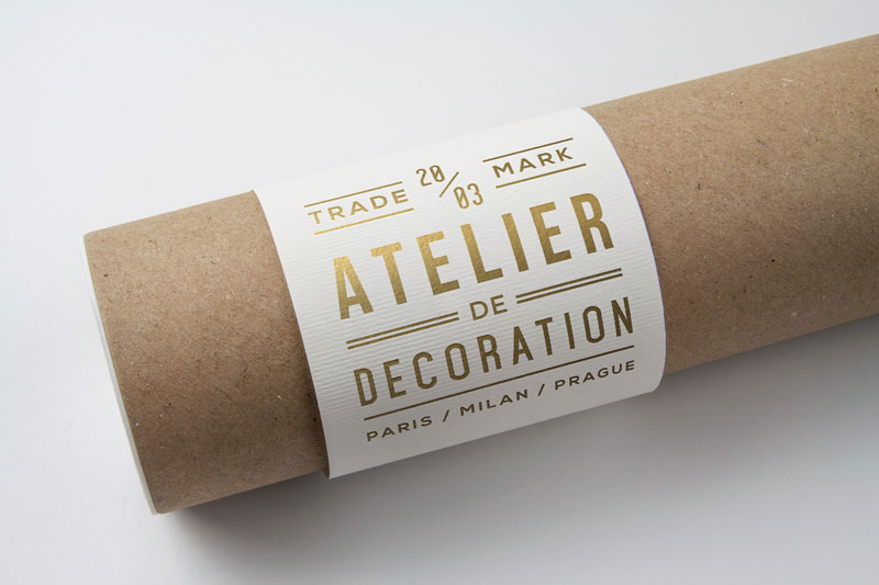 Cardboard Tube Packaging Mockup