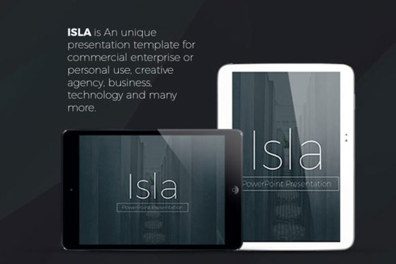 ISLA - Creative PowerPoint Template ISLA - Creative PowerPoint Template