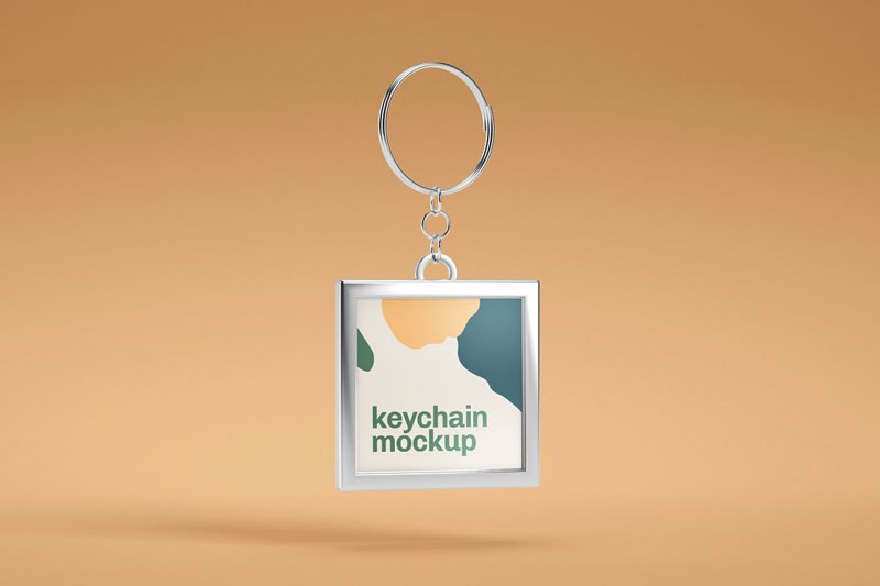 Silver & Card Keychain Mockup Set 4606587 Silver & Card Keychain Mockup Set 4606587