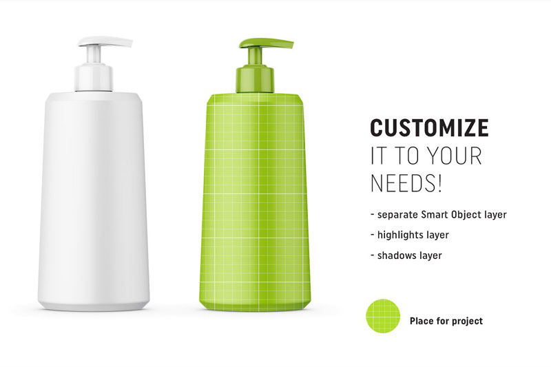 Matt cosmetic bottle mockup 4707289 Matt cosmetic bottle mockup 4707289