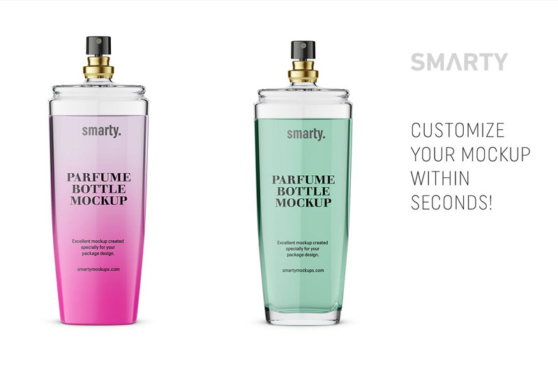Parfume bottle mockup 4707450 Parfume bottle mockup 4707450