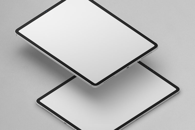 Perspective Psd iPad Pro Mockup Perspective Psd iPad Pro Mockup