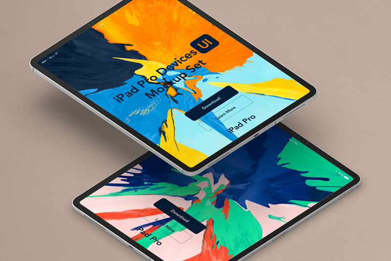Perspective Psd iPad Pro Mockup Perspective Psd iPad Pro Mockup