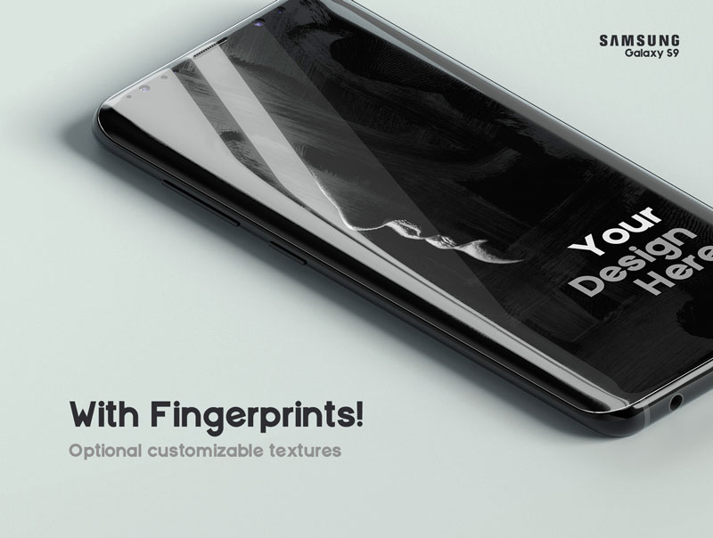 Samsung Galaxy S9 Presentation mockup Kit Samsung Galaxy S9 Presentation mockup Kit