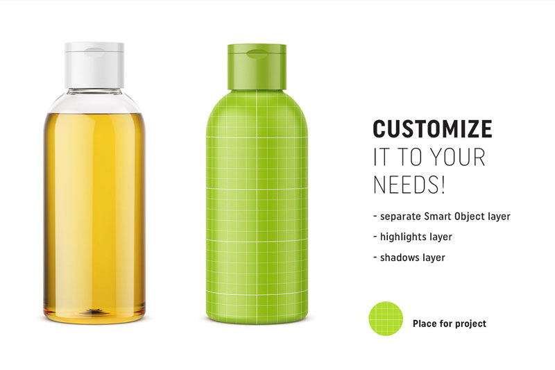 Shower oil bottle mockup 4707231 Shower oil bottle mockup 4707231