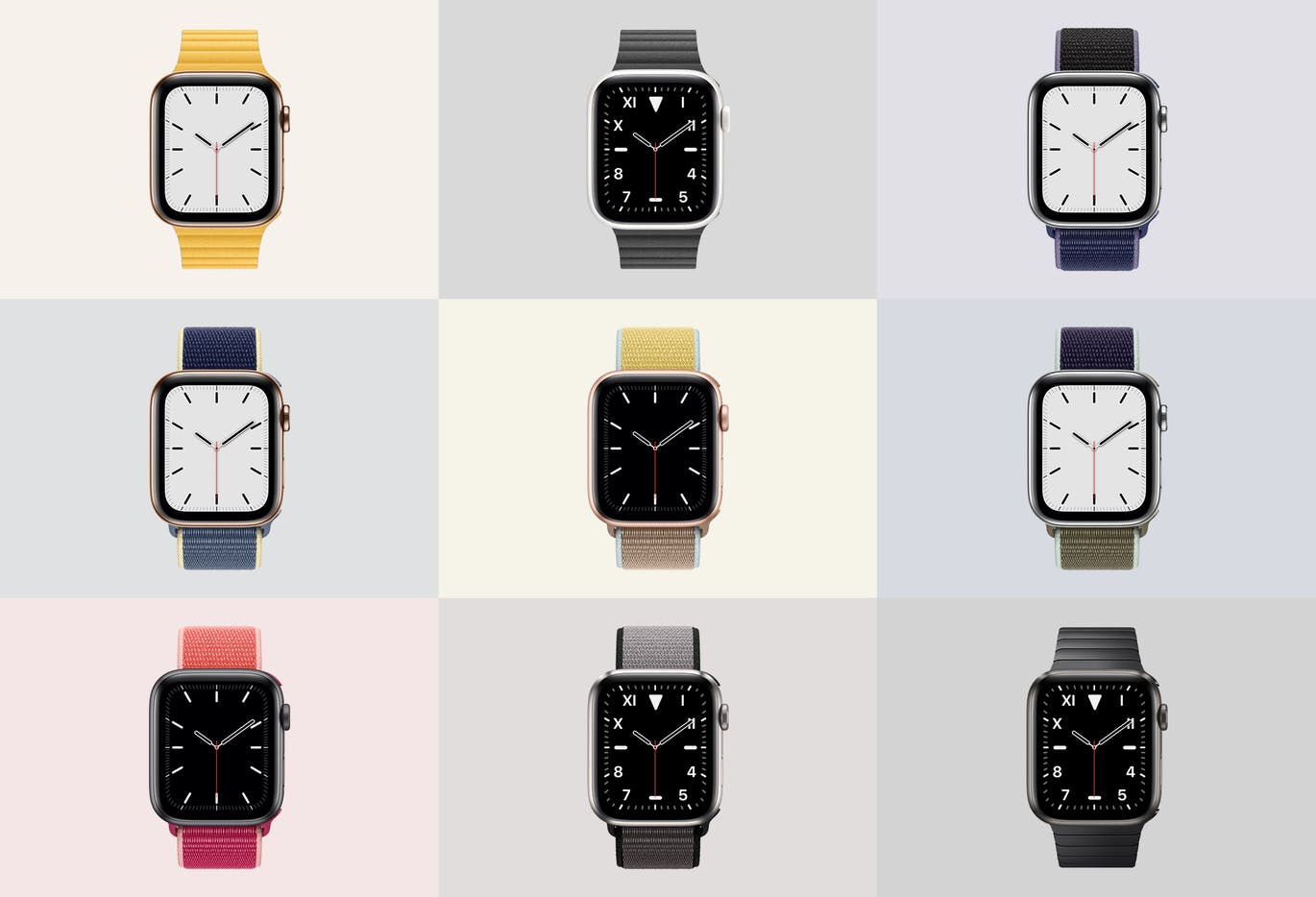 Apple Watch Mockup Series 5