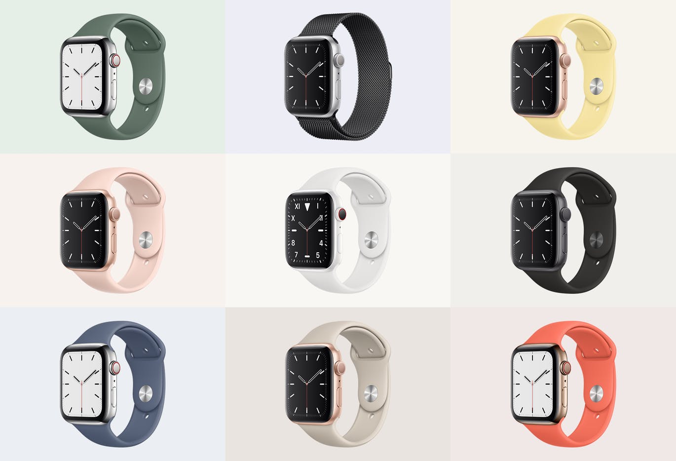 Apple Watch Mockup Series 5