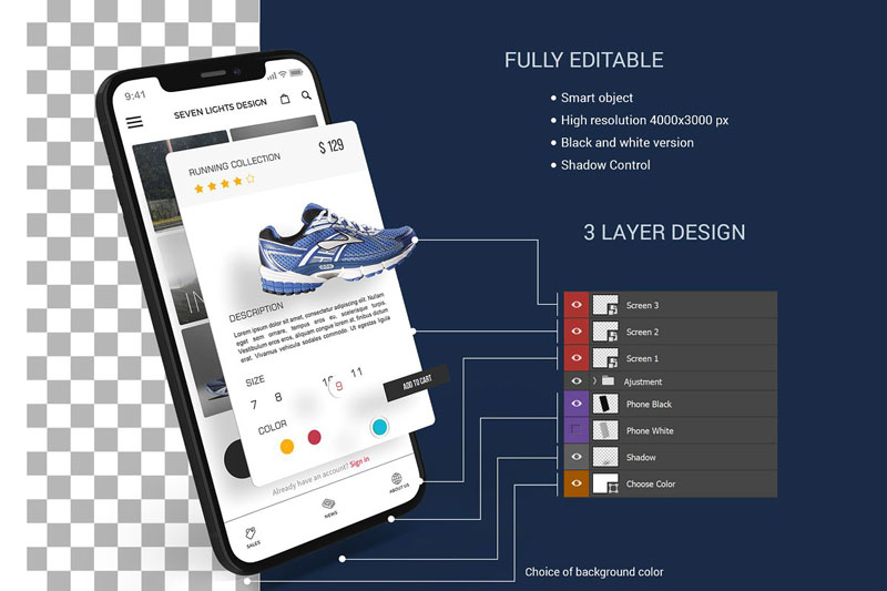 iPhone X Multilayer Mockup Set 4127981 iPhone X Multilayer Mockup Set 4127981